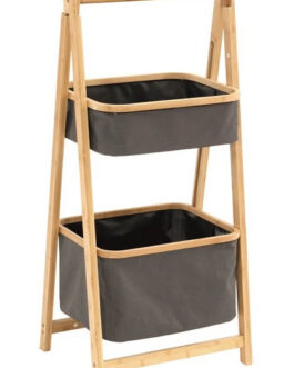 Úložné koše Outwell Padres Storage Rack M Barva: šedá/hnědá