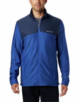 Pánská bunda Columbia Maxtrail Midlayer Fleece Velikost: L / Barva: modrá