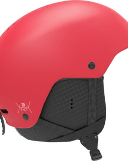 Dětská lyžařská přilba Salomon Pact Velikost helmy: 56-59 cm / Barva: červená