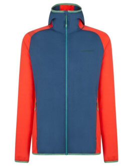 Pánská mikina La Sportiva Gemini Hoody M Velikost: L / Barva: modrá/červená