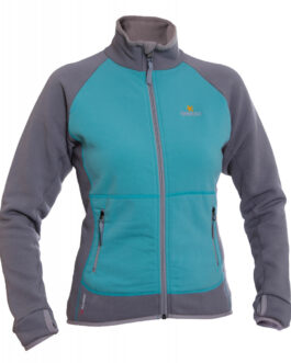 Dámská bunda Warmpeace Mandy Lady Velikost: S / Barva: šedá/modrá