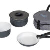 Sada nádobí Bo-camp Cookware set Trekking 5 Barva: šedá