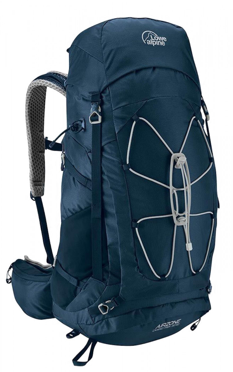 Batoh Lowe Alpine AirZone Camino Trek 30:40 Velikost zad batohu: M / Barva: modrá