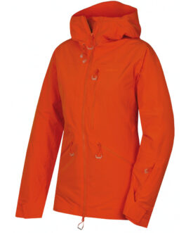 Dámská lyžařská bunda Husky Gomez L Velikost: M / Barva: oranžová