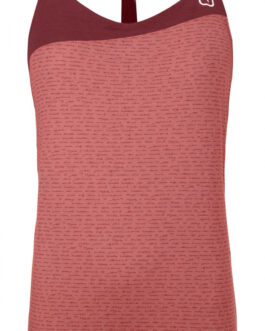 Dámské tílko Ortovox 120 Tec Top W Velikost: L / Barva: červená