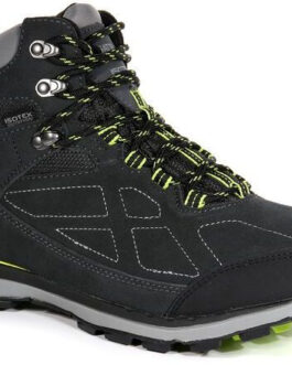 Pánské boty Regatta Samaris Suede Velikost bot (EU): 45 / Barva: černá/žlutá