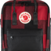 Batoh Fjällräven Kånken Re-Wool Barva: černá/červená