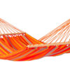 Houpací síť s tyčemi La Siesta Alisio Double Barva: oranžová