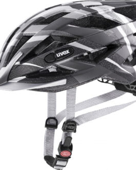 Cyklistická helma Uvex Air Wing Cc Velikost helmy: 56-60 cm / Barva: černá/stříbrná