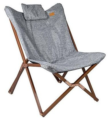 Křeslo Bo-Camp Relax Chair Bloomsbury Barva: šedá