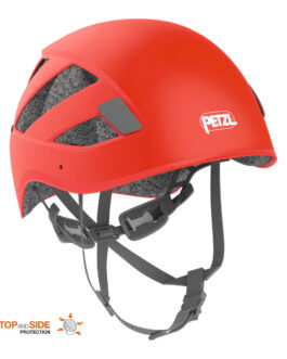 Lezecká helma Petzl Boreo Velikost helmy: S/M (48–58 cm) / Barva: červená