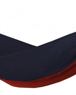 Houpací síť Hamaka.eu Double tm.modro-červeno-tm.mod