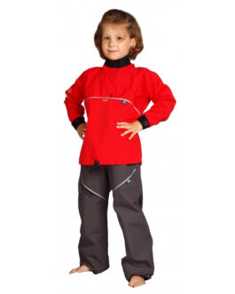 Vodácká bunda Hiko Quest Junior Dětská velikost: 88-116 / Barva: červená