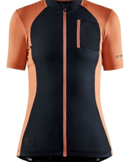Dámský cyklistický dres Craft Adv Offroad Velikost: S / Barva: černá/oranžová