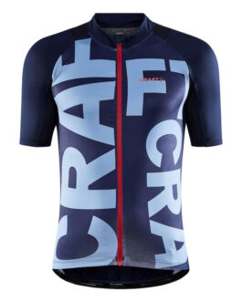 Pánský cyklistický dres Craft Adv Endur Graphic Velikost: XXL / Barva: tmavě modrá