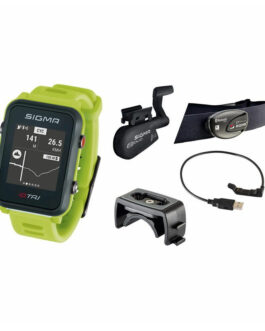 Hodinky Sigma iD.TRI Set Barva: zelená