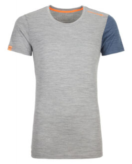 Dámské triko Ortovox 185 Rock’N’Wool Short Sleeve W Velikost: L / Barva: světle šedá