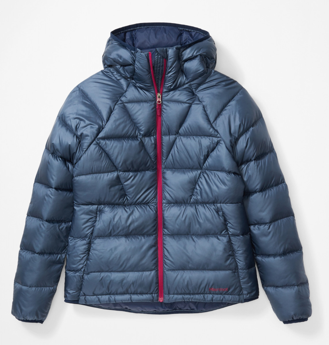 Dámská bunda Marmot Wm's Hype Down Hoody Velikost: M / Barva: modrá