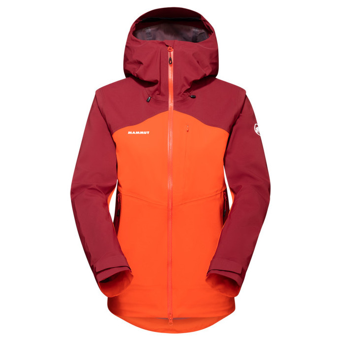 Dámská bunda Mammut Alto Guide HS Hooded Jacket Women Velikost: XS / Barva: červená