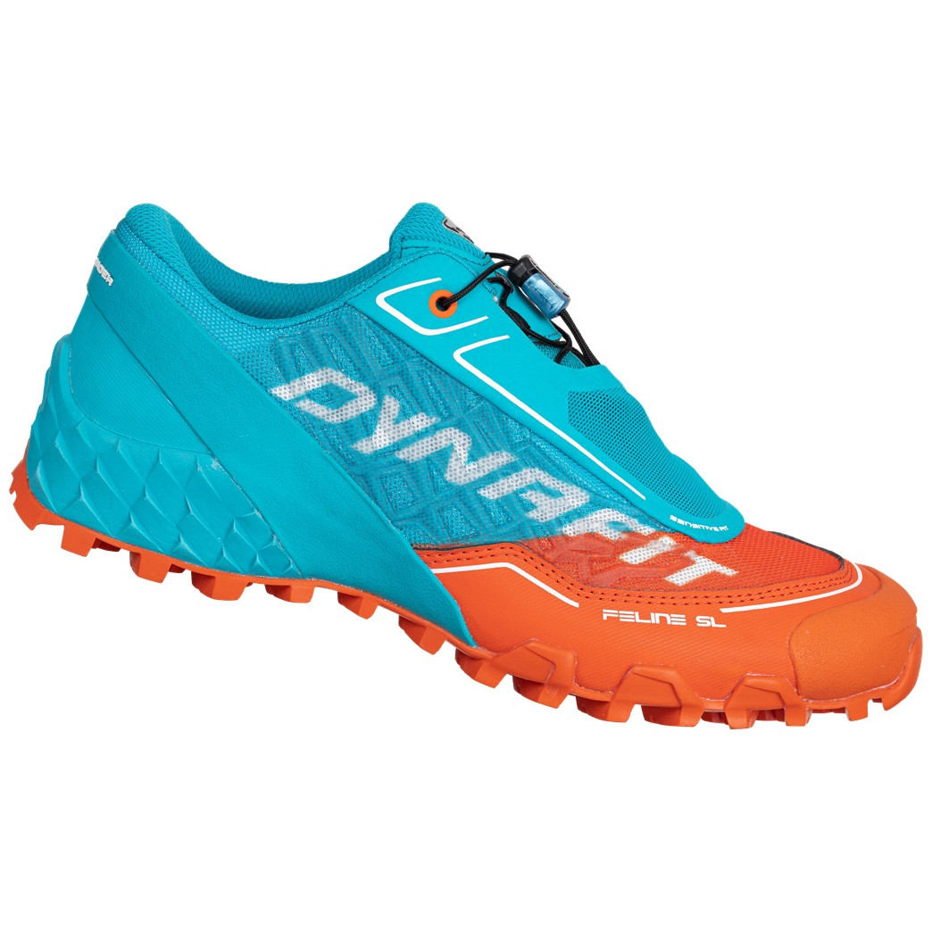 Dámské běžecké boty Dynafit Feline SL W Velikost bot (EU): 38 / Barva: modrá/oranžová