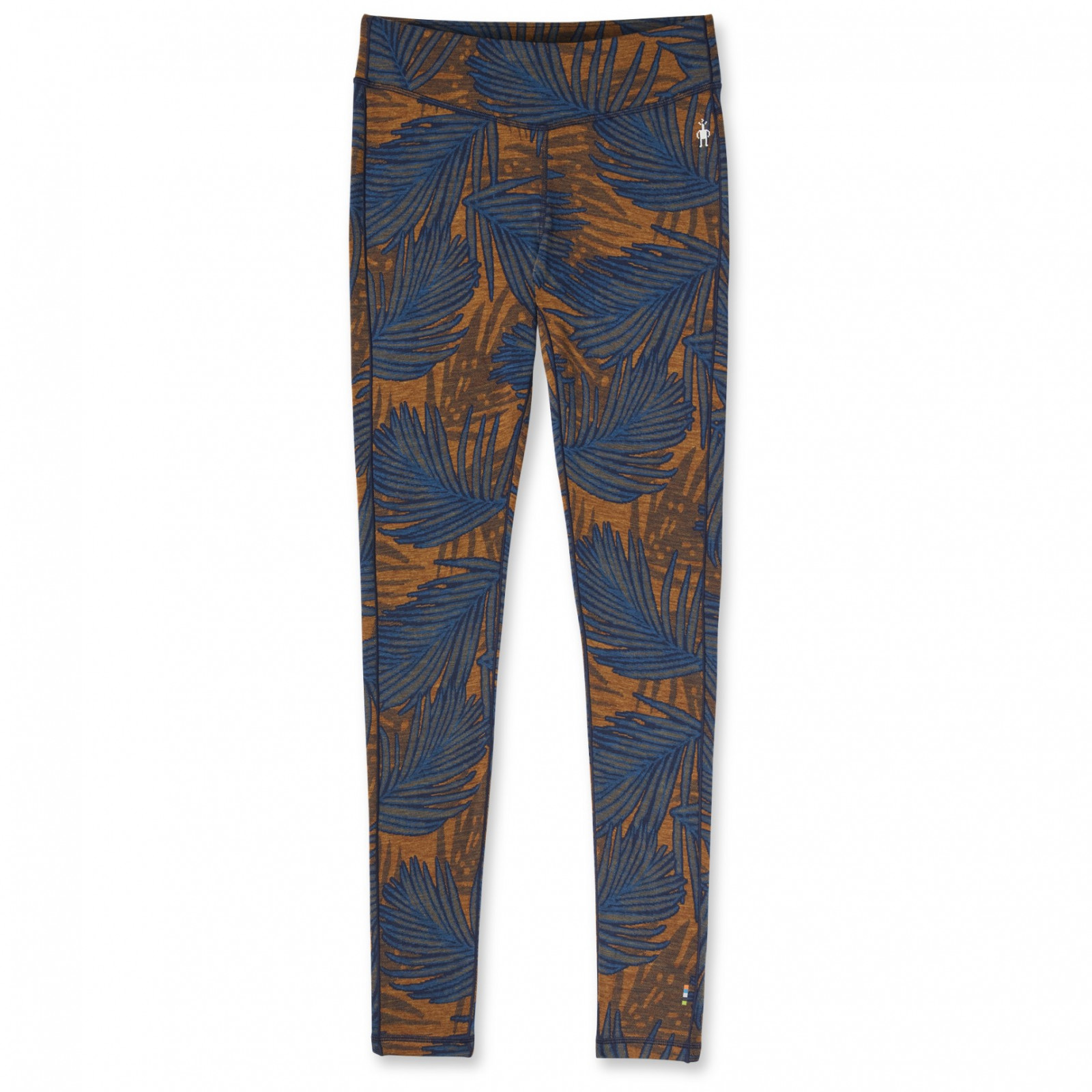 Dámské funkční spodky Smartwool W Merino 250 Baselayer Pttrn Bottom Bxd Velikost: M / Barva: modrá/oranžová