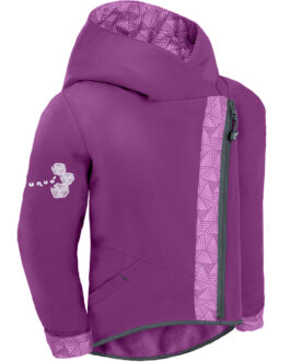 Dětská softshellová bunda Unuo Fleece Cross Dětská velikost: 122-128 / Barva: fialová