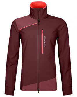Dámská bunda Ortovox W’s Pala Light Jacket Velikost: S / Barva: červená