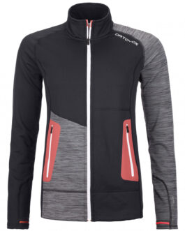 Dámská mikina Ortovox W’s Fleece Light Jacket Velikost: L / Barva: černá