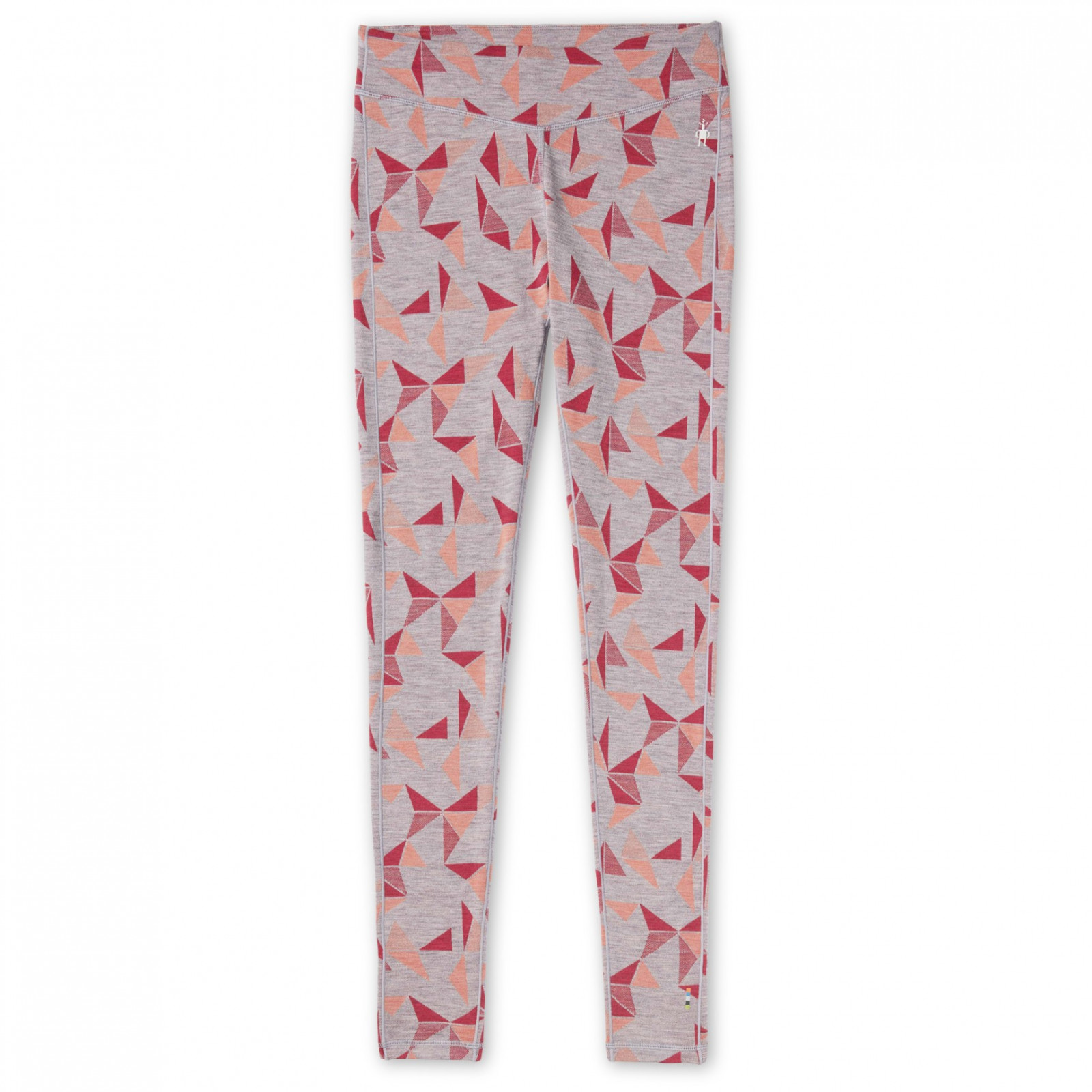 Dámské funkční spodky Smartwool W Merino 250 Baselayer Pttrn Bottom Bxd Velikost: M / Barva: šedá/oranžová