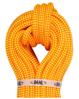 Arboristické lano Beal Biloba 11,5mm 200m Barva: oranžová/žlutá