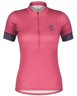 Dámský cyklistický dres Scott W’s Endurance 20 SS Velikost: S / Barva: růžová/fialová