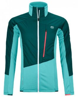 Dámská bunda Ortovox W’s Westalpen Hybrid Jacket Velikost: S / Barva: zelená