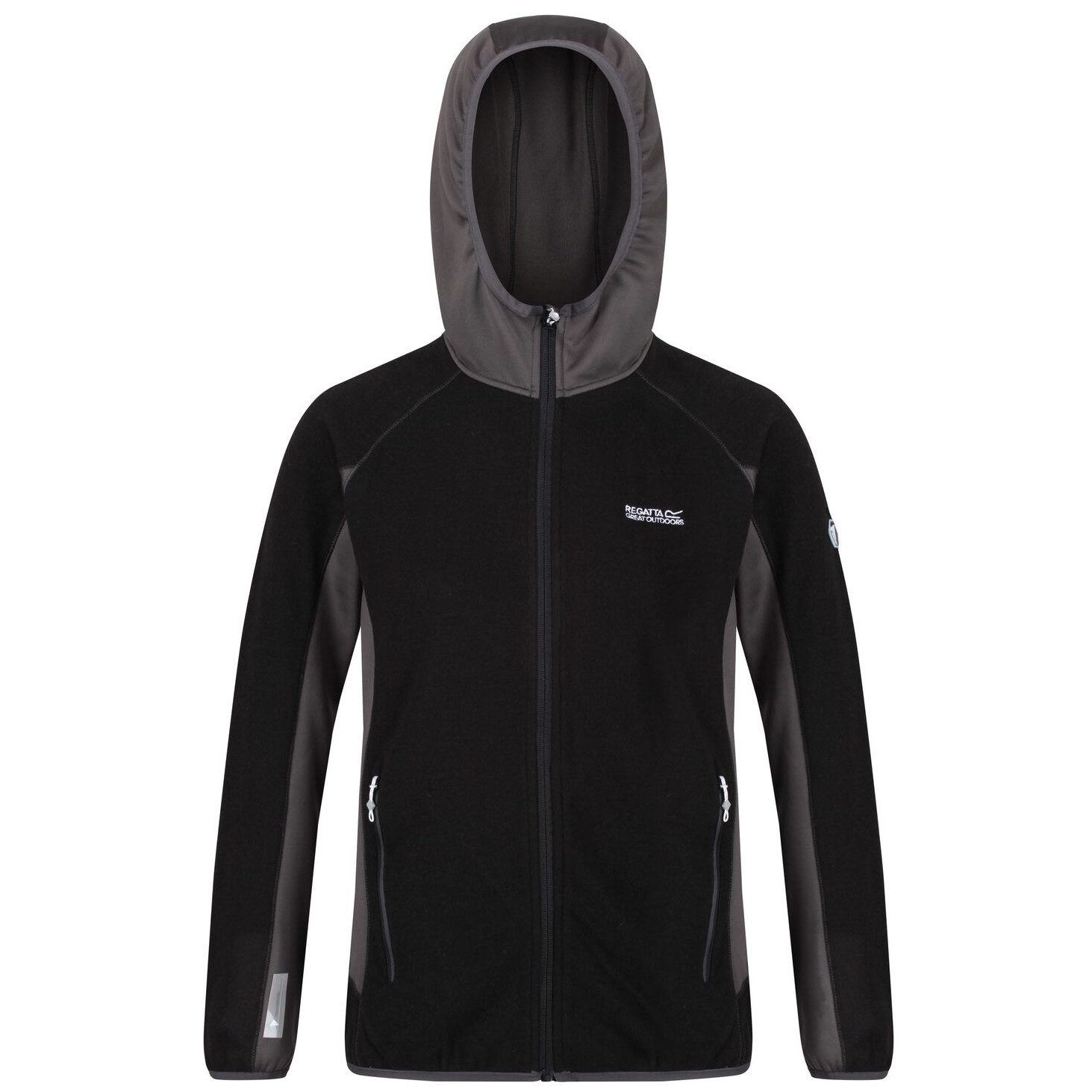 Dámská mikina Regatta Wmns Kinver Velikost: XL / Barva: černá/šedá