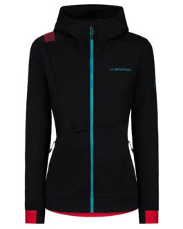 Dámská mikina La Sportiva Mood Hoody W Velikost: L / Barva: černá/růžová