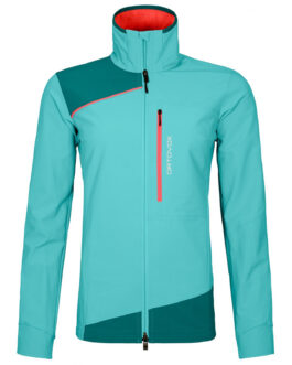 Dámská bunda Ortovox W’s Pala Light Jacket Velikost: L / Barva: světle modrá