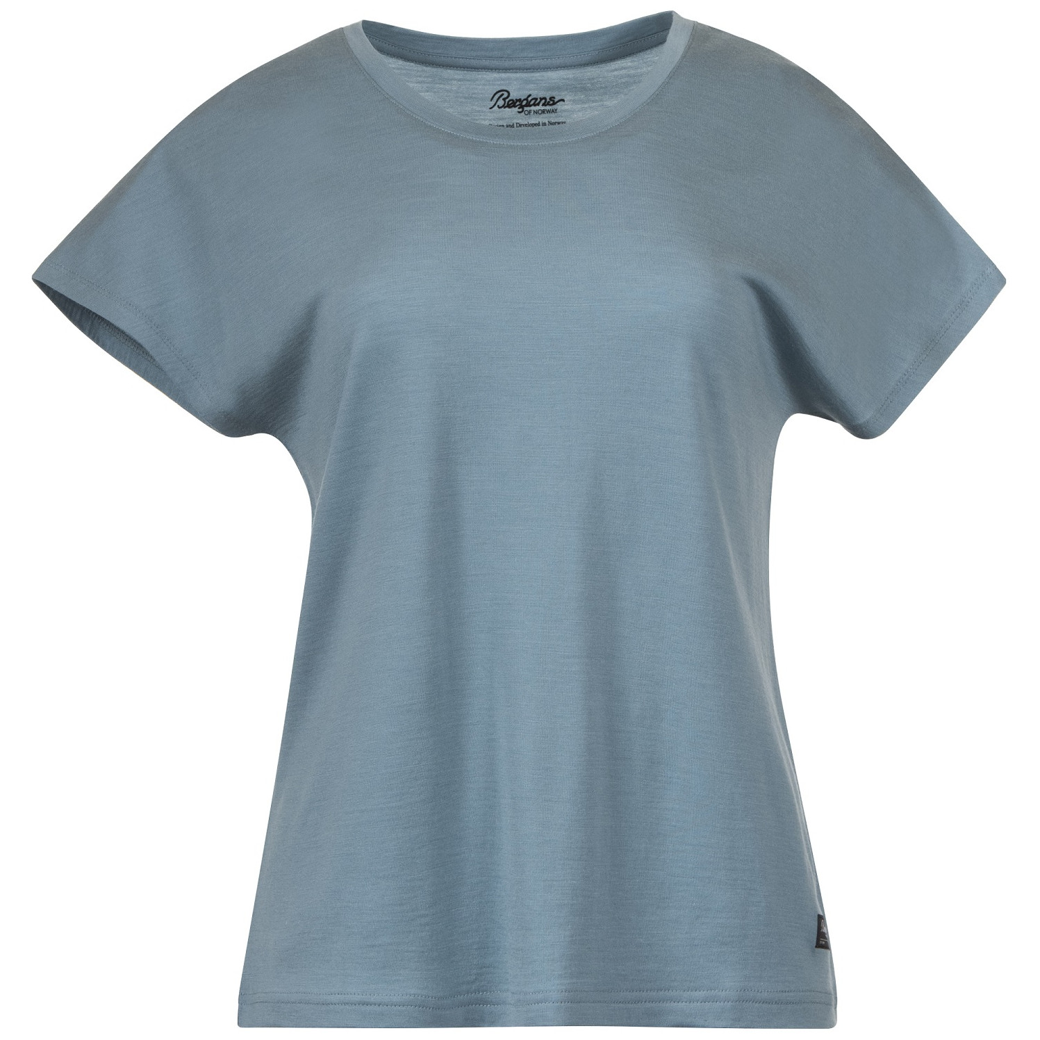 Dámské triko Bergans Urban Wool W Tee Velikost: L / Barva: modrá
