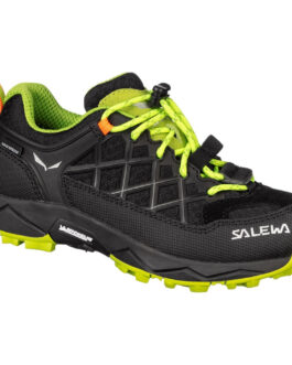 Juniorské boty Salewa Jr Wildfire Wp Dětské velikosti bot: 32 / Barva: černá/žlutá