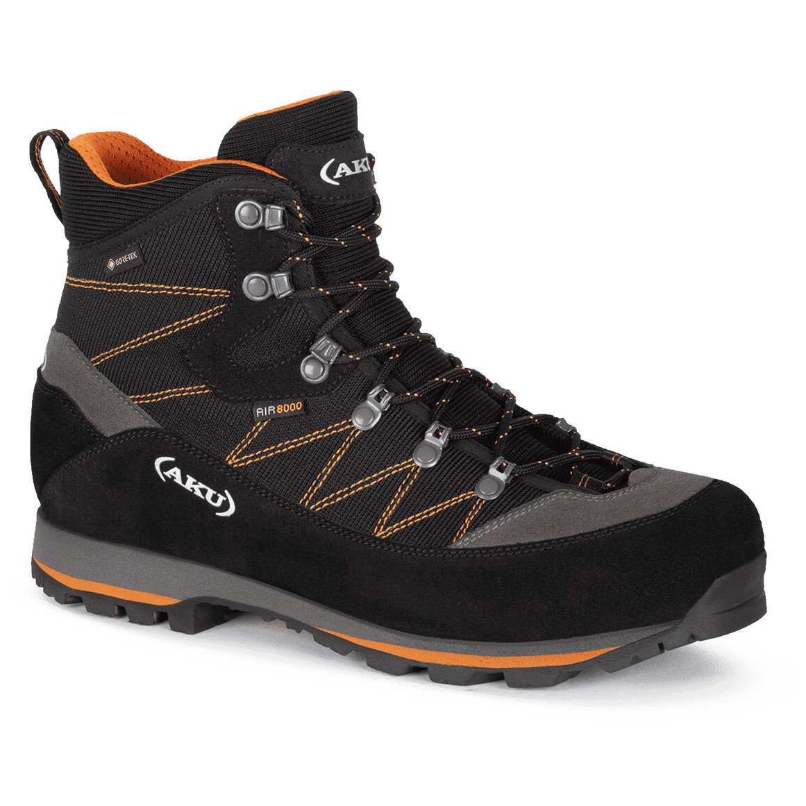 Pánské boty Aku Trekker Lite III Wide GTX Velikost bot (EU): 46 / Barva: černá/oranžová