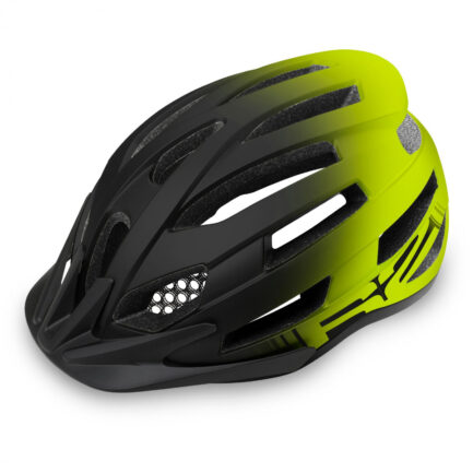 Cyklistická helma R2 Spirit Velikost helmy: 56-58 cm / Barva: černá/žlutá