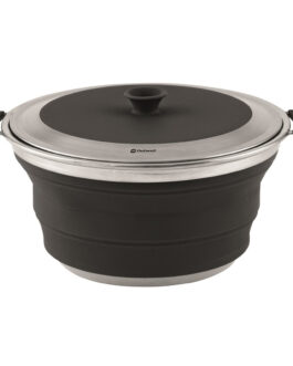 Hrnec Outwell Collaps pot with lid 2,5 l Barva: Midnight Black