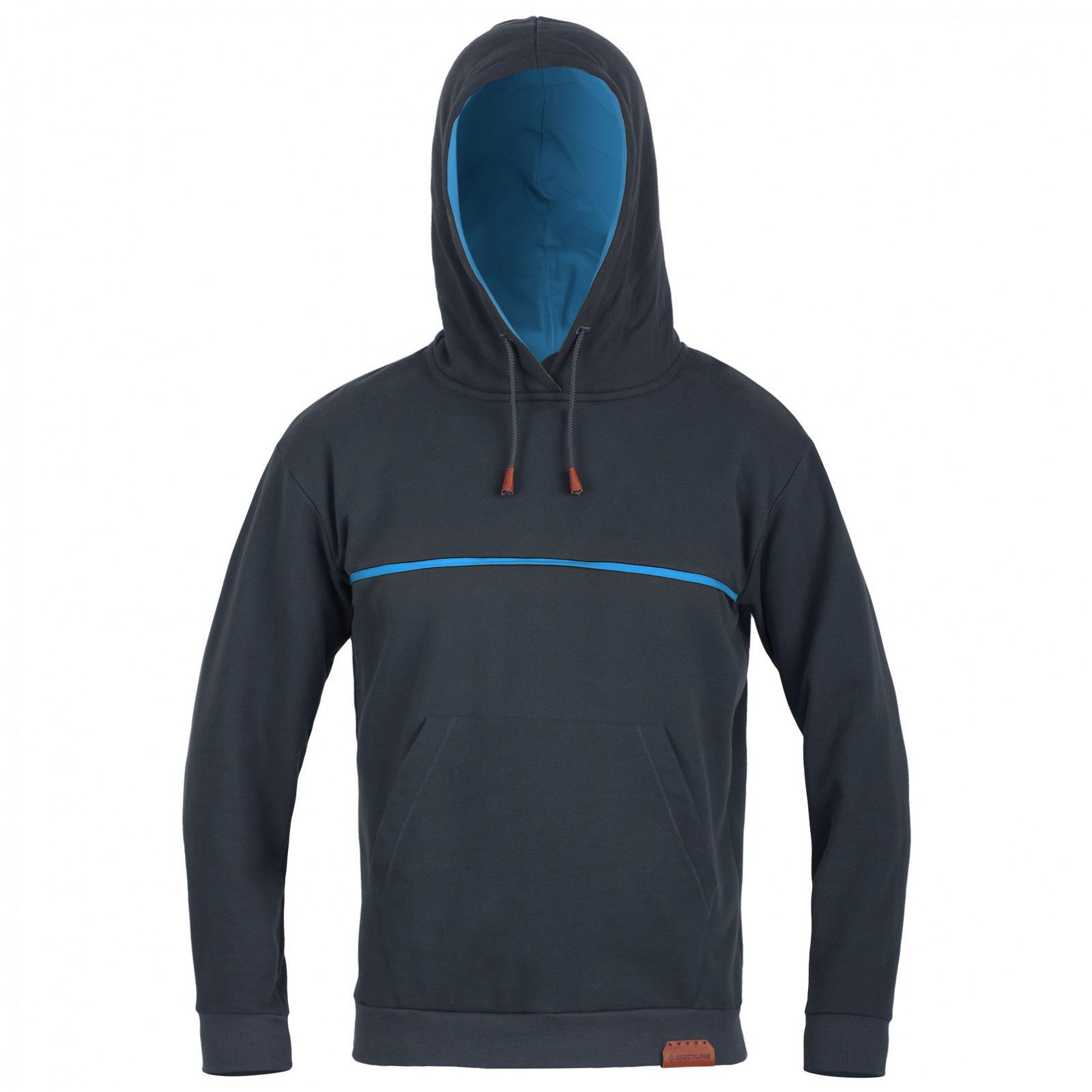 Pánská mikina Direct Alpine Hoodie 1.0 Velikost: XXL / Barva: černá/modrá