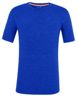 Pánské funkční triko Salewa Pure Eagle Amr M Smles Tshirt. Velikost: M / Barva: modrá