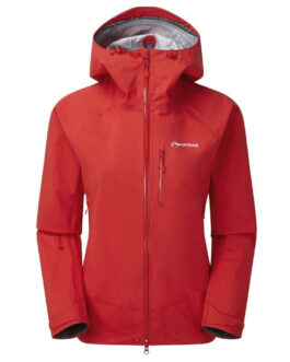 Dámská bunda Montane Womens Alpine Spirit Jacket Velikost: S / Barva: červená