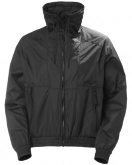 Dámská bunda Helly Hansen W Desire Wind Jacket Velikost: S / Barva: černá