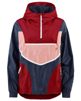 Dámská bunda Kari Traa Thale Anorak Velikost: S / Barva: modrá/červená