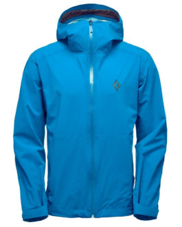 Pánská bunda Black Diamond Stormline Stretch Rain Shell Velikost: XL / Barva: modrá