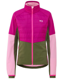 Dámská bunda Kari Traa Ragna Jacket Velikost: L / Barva: růžová