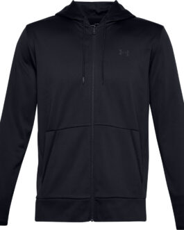 Pánská mikina Under Armour Fleece FZ Hoodie Velikost: XL / Barva: černá