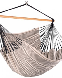 Houpací sedačka La Siesta Habana Kingsize Barva: černá/bílá
