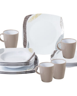 Sada nádobí Brunner Khadi Melamine Set Barva: bílá